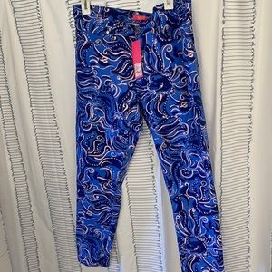 Lilly Pulitzer Cropped pants size 16 NWT